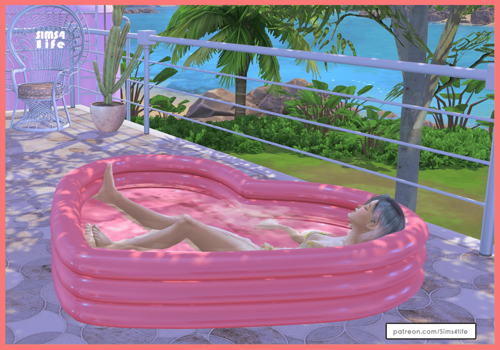 Preview image of Heart Shaped Kiddie Pool by Sims41ife
