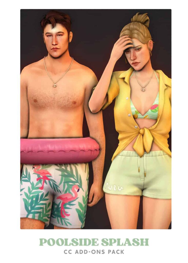 Preview image for Poolside Splash by Adrien Pastel.