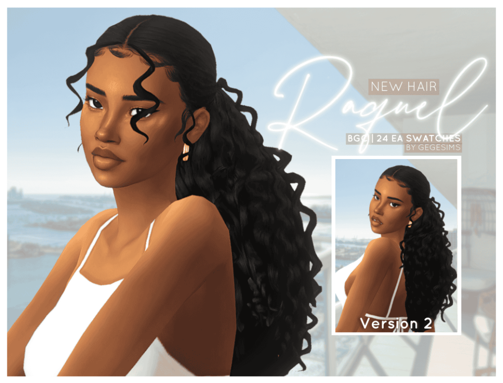 25+ BEAUTIFUL Sims 4 Black Girl Hair CC! - The Mods Pixie