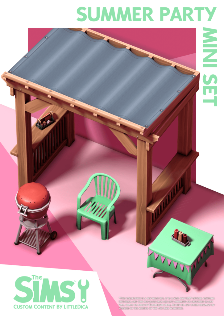 Preview image of Summer Party Mini Set by LittleDica.
