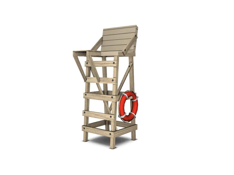 Preview image for Vintage Beach Lifeguard Chair by Angela.