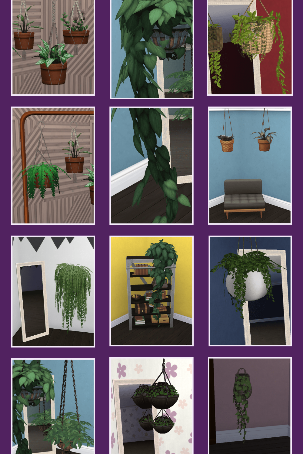 Best Sims 4 Hanging Plants CC 9 Cute Download Picks