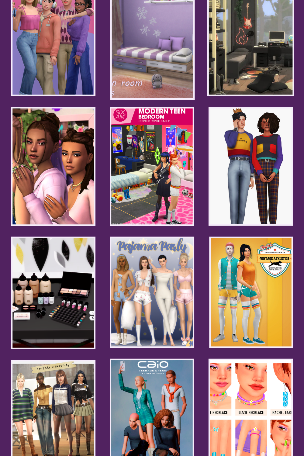 Cover image for sims 4 teen cc