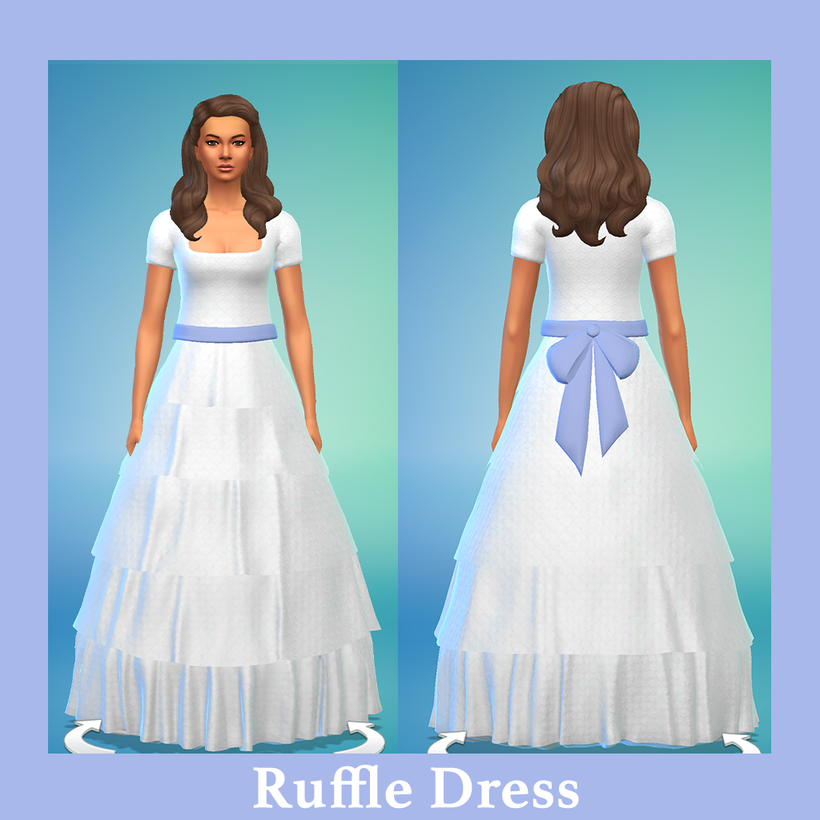 Preview image for Ruffle Dress by JaneSimsten.