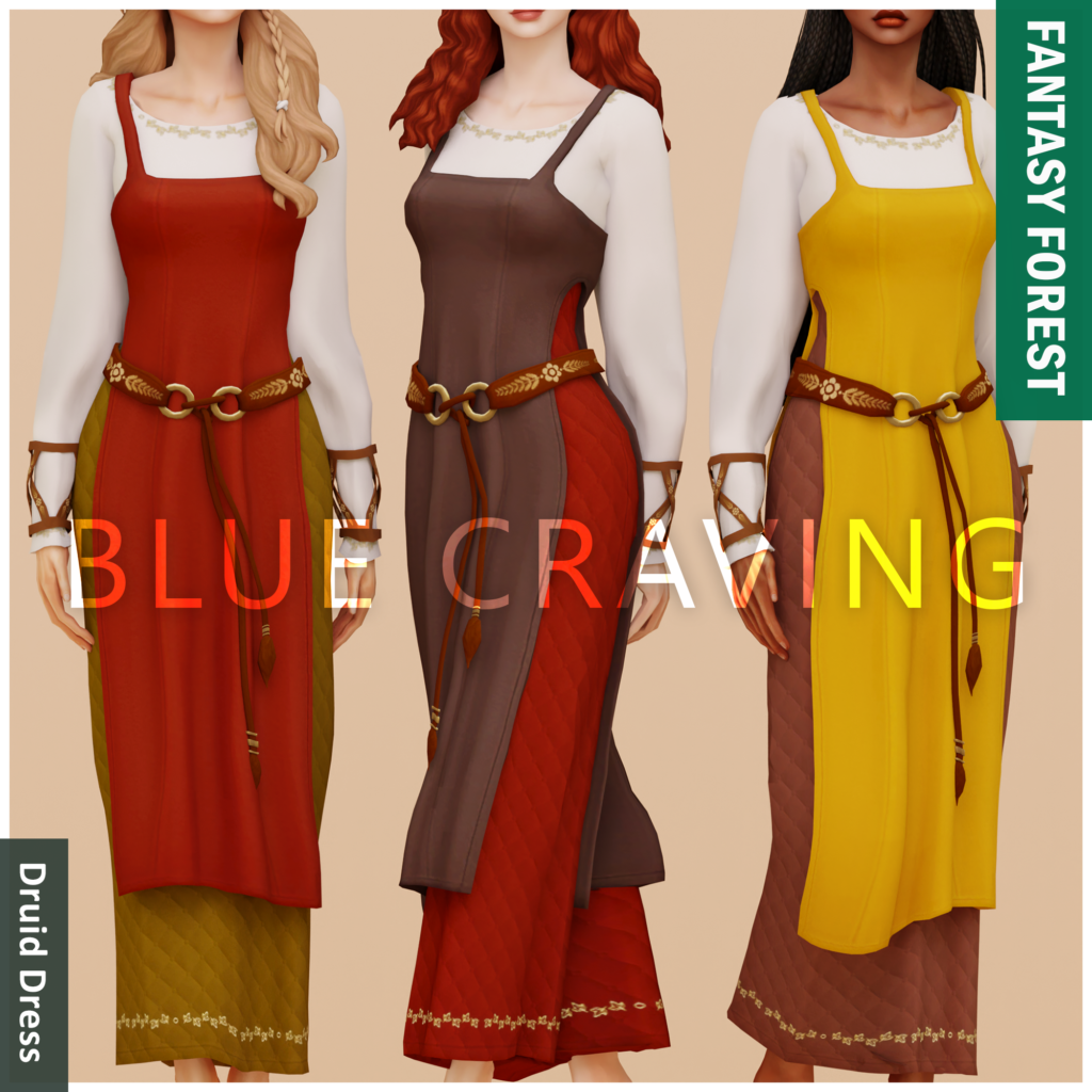 Preview image for Druid Dress by Blue Craving.