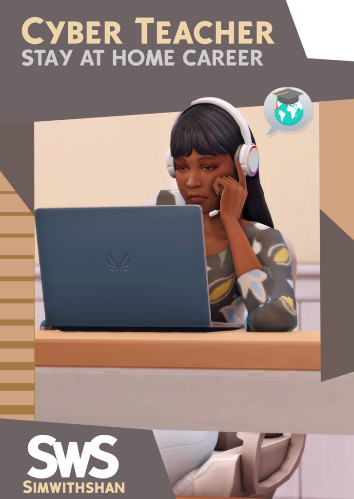 Preview image for Cyber Teacher (Stay At Home) by SimwithShan