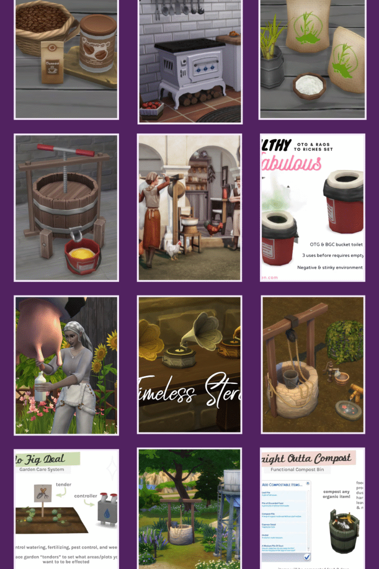 Cover image for the Sims 4 Off-the-Grid CC blog post