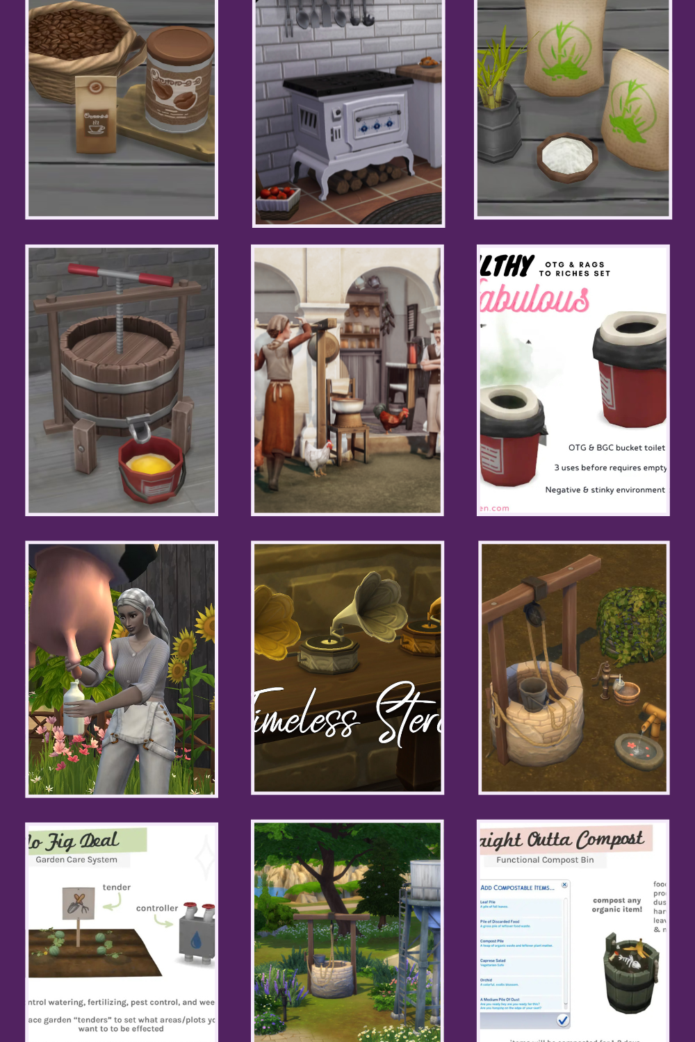 Cover image for the Sims 4 Off-the-Grid CC blog post